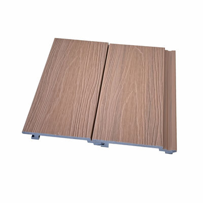 20*155mm 防水 Wpc クラッディング複合サイディング ボード Decorativo Wpc 壁パネル屋外