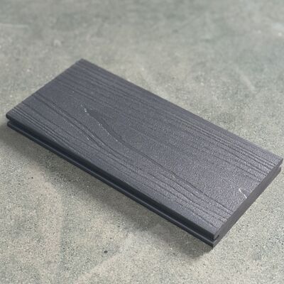 リキッドメタル仕上げの建築用 WPC グラファイトシルバー WPC デッキ