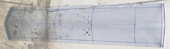 耐風性クラス 8 光透明屋根環境に優しい組み立てが簡単な屋外 WPC パネルガーデンツールハウス