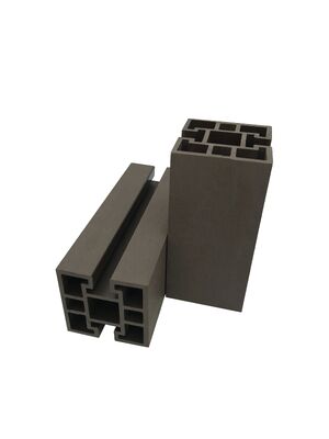 熱い販売の木製プラスチック複合手すり WPC プラスチック手すりフェンス