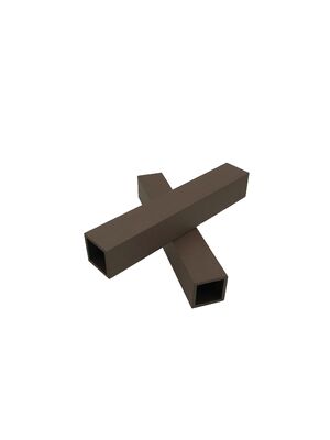 熱い販売の木製プラスチック複合手すり WPC プラスチック手すりフェンス