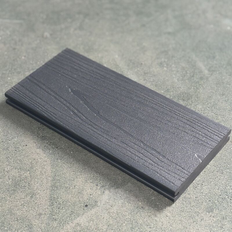 リキッドメタル仕上げの建築用 WPC グラファイトシルバー WPC デッキ