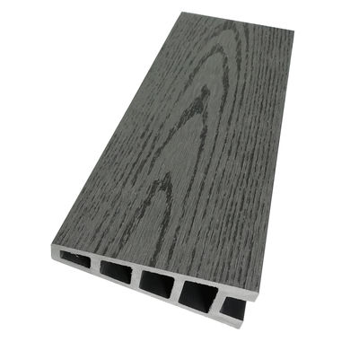 裏庭の装飾のための人工木材エコスラット WPC クラッディング壁パネル