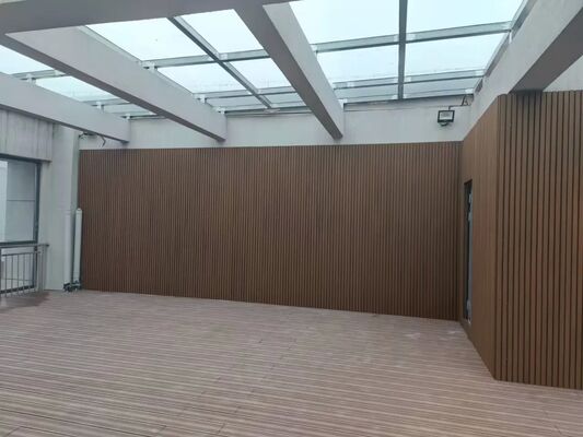 屋外用26mm共押出防水WPC壁被覆材